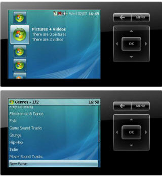 Windows Media Gadget