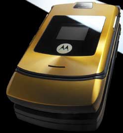 Motorola Liquid Gold RAZR V3i Dolce & Gabbana