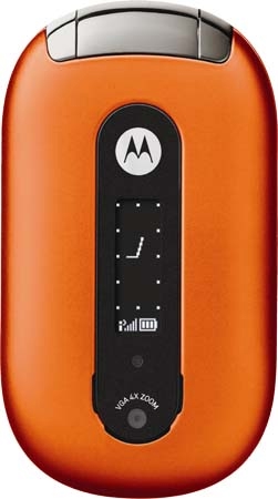 Motorola PEBL U6 Orange Edition