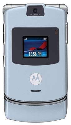 Motorola RAZR in Blue