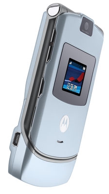 Motorola RAZR in Blue