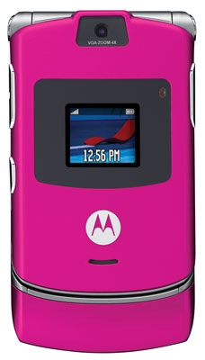 Motorola RAZR in Pink