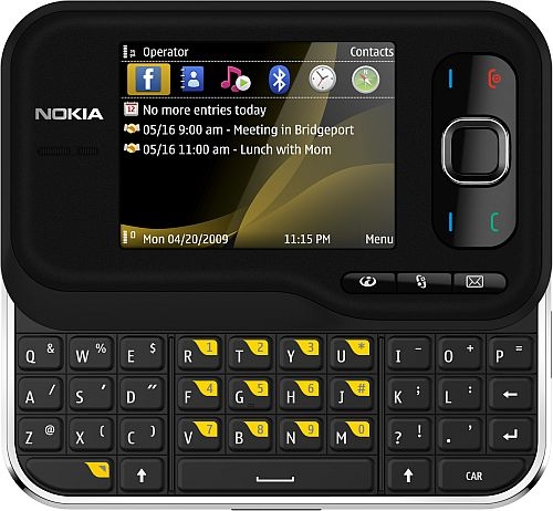 Nokia 6760 slide