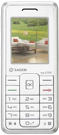 Sagem my419X