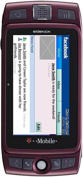 T-Mobile Sidekick LX 2009