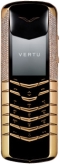 Vertu Yellow Gold Half Pave Diamonds