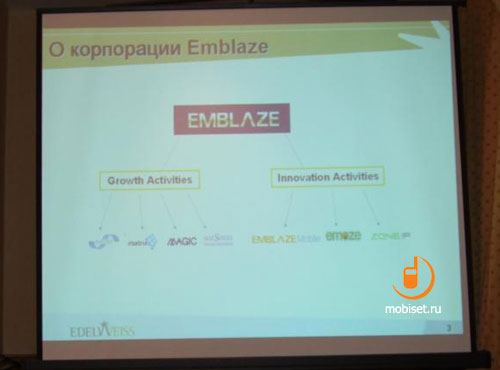 Edelweiss  Emblaze Mobile