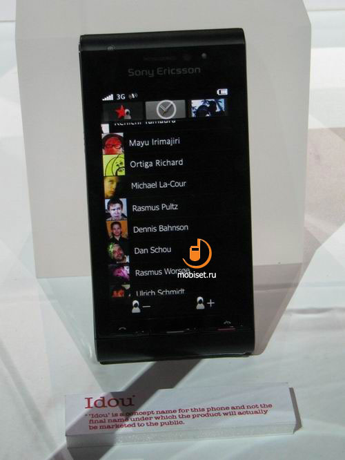 SonyEricsson  MWC 2009