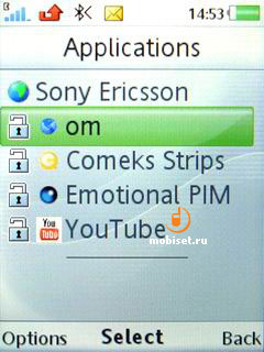 Sony Ericsson T707