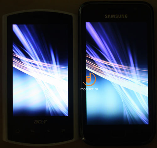 Acer Liquid E и Samsung i9000 Galaxy S