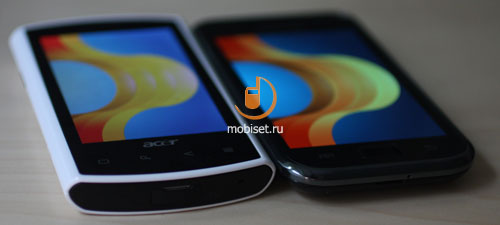 Acer Liquid E и Samsung i9000 Galaxy S