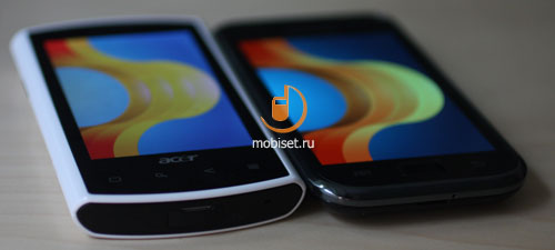 Acer Liquid E  Samsung i9000 Galaxy S