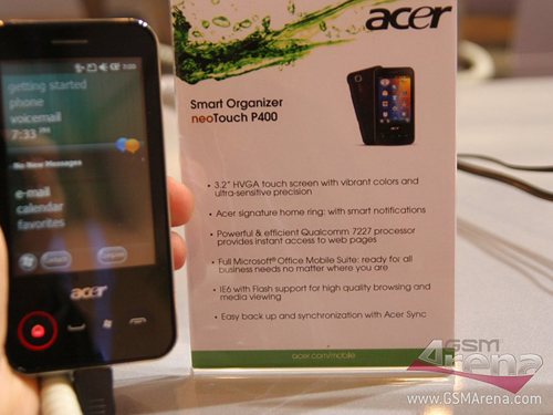 Acer neoTouch P400