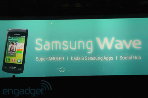 Samsung на MWC 2010. Презентация Samsung S8500 Wave