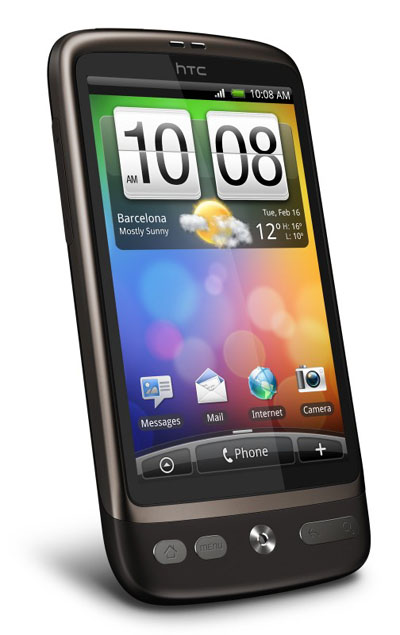 HTC  MWC2010. HTC Legend, HTC Desire, HTC HD2 mini