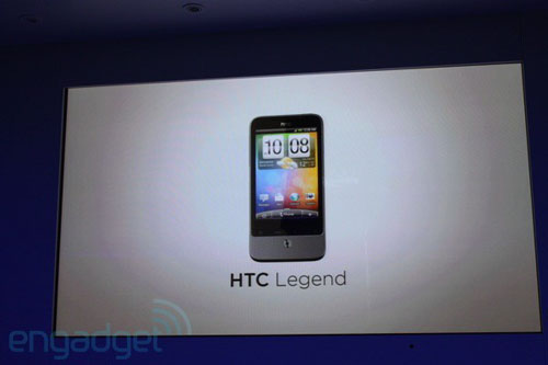 HTC на MWC2010. HTC Legend, HTC Desire, HTC HD2 mini