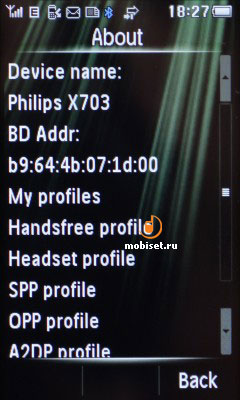 Philips Xenium X703