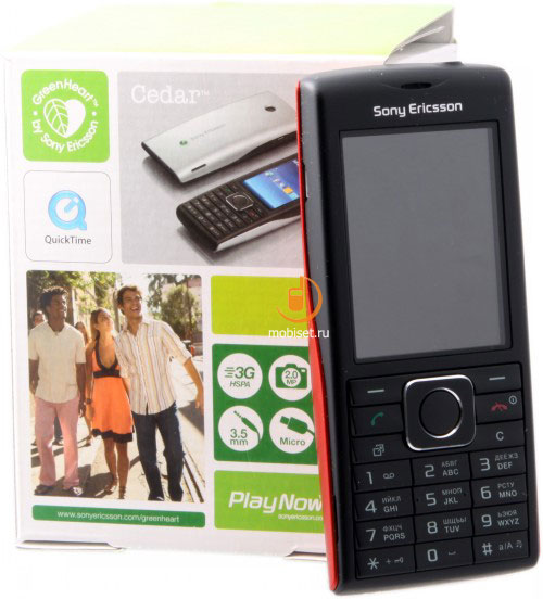 Sony Ericsson J108i Cedar