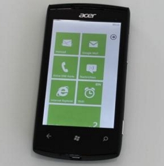 Acer W4 и Liquid Mini Ferrari с WP Mango на IFA : Mobilanews