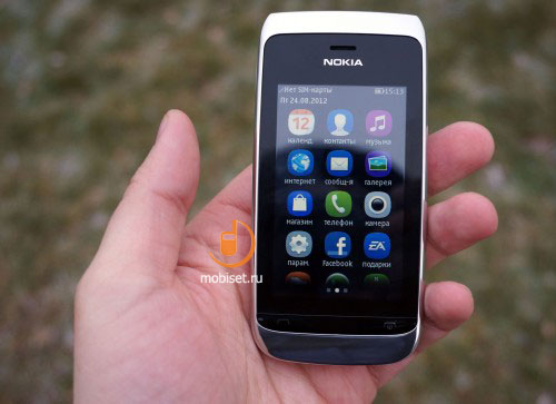 Обзор телефона Nokia Asha 309: приятная и недорогая - тест Nokia Asha 309,  отзывы Nokia Asha 309, цена Nokia Asha 309