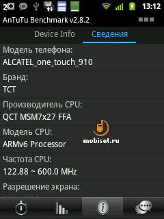 Alcatel One Touch 910