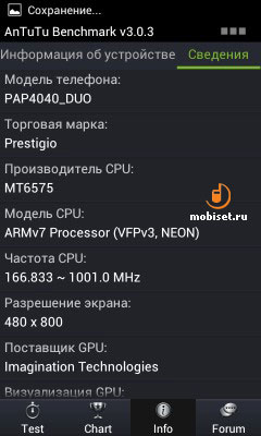Prestigio MultiPhone 4040 DUO