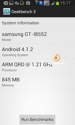 Samsung GT-I8552 Galaxy Win