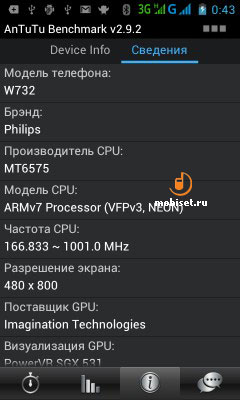 Philips Xenium W732