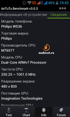 Philips Xenium W536