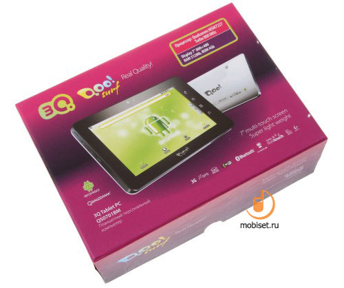 3Q Surf Tablet PC QS0701BM