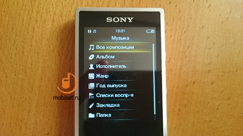 Sony NWZ-A15