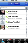 Skype  iPhone 4   