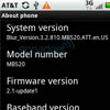 Motorola MB520 Kobe -  Android-  AT&T
