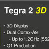 NVIDIA     Tegra 2  Tegra 3