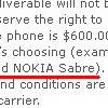    WP7- Nokia Sabre