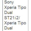 Sony   dual-SIM  Xperia Tipo Dual