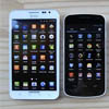 Samsung  Apple  55%    90%  
