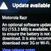 Motorola  Android 4.0   Motorola RAZR