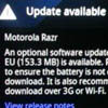 Motorola выпустила Android 4.0 для международного Motorola RAZR