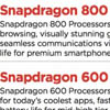 Qualcomm   Snapdragon 800  600