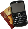  Acer beTouch E130:   QWERTY-Android