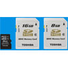 Toshiba    microSDHC  8  16 