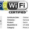 Samsung Saturn i6500   Android   Wi-Fi Alliance