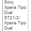 Sony   dual-SIM  Xperia Tipo Dual