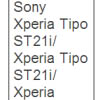 Sony ST21i Tapioca   Xperia Tipo
