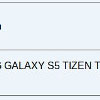 Samsung  Tizen- Galaxy S5