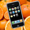 Orange iPhone    
